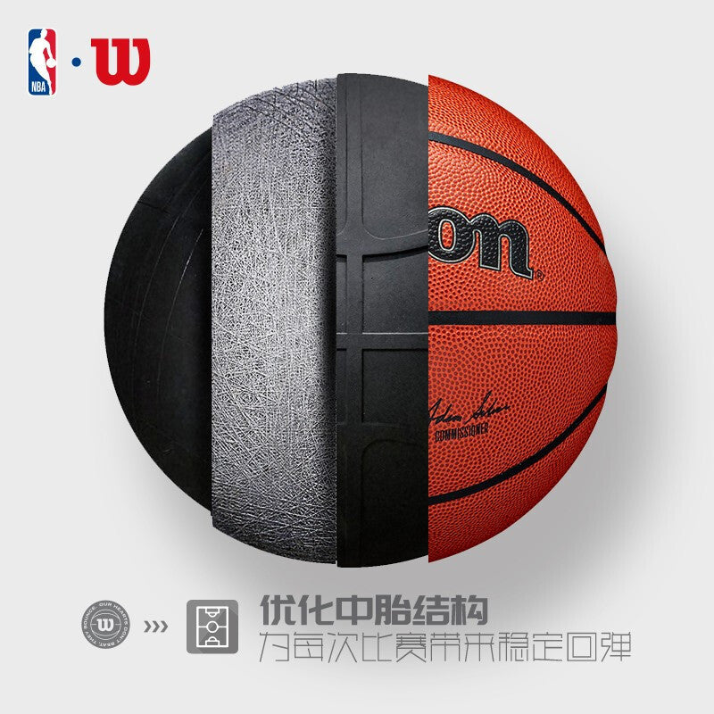 WILSON NBA Authentic Series Indoor/Outdoor Basketballs