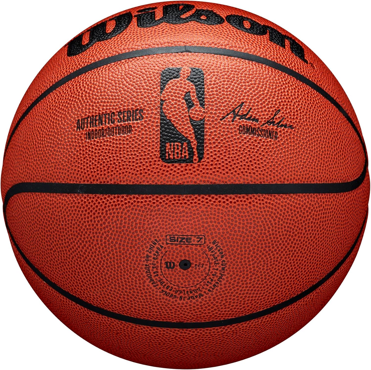 WILSON NBA Authentic Series Indoor/Outdoor Basketballs