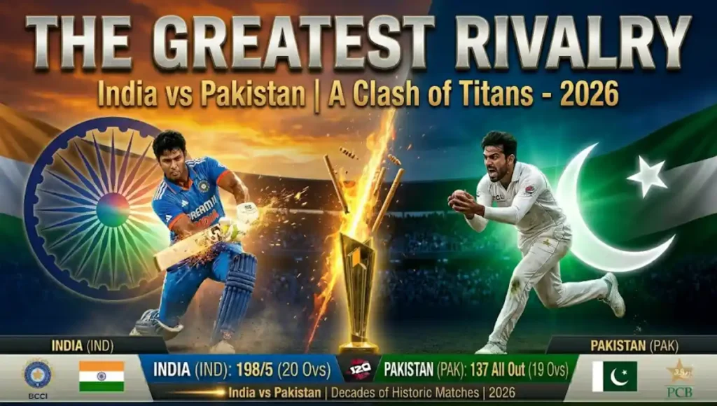 India national cricket team vs Pakistan national cricket team timeline