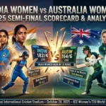 India women's national cricket team vs Australia women's national cricket team match scorecard