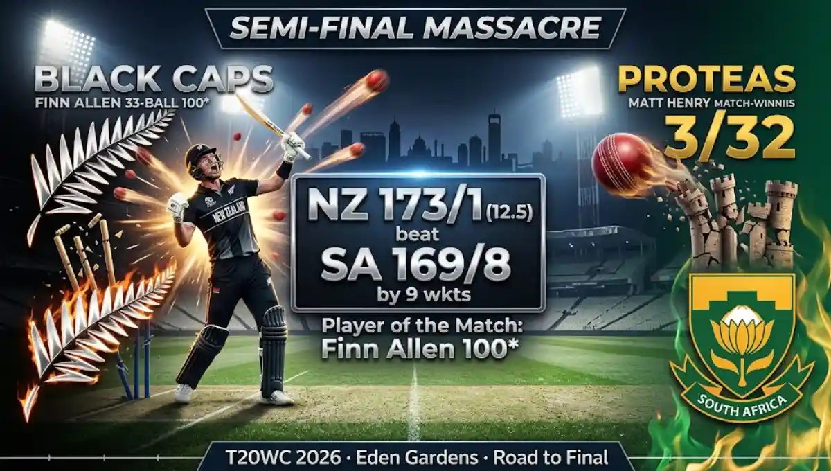 New Zealand national cricket team vs South Africa national cricket team match scorecard