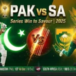 Pakistan national cricket team vs South Africa national cricket team match scorecard