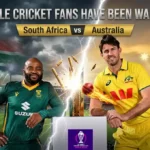 South Africa national cricket team vs Australian men's cricket team match scorecard