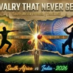 South Africa national cricket team vs India national cricket team timeline