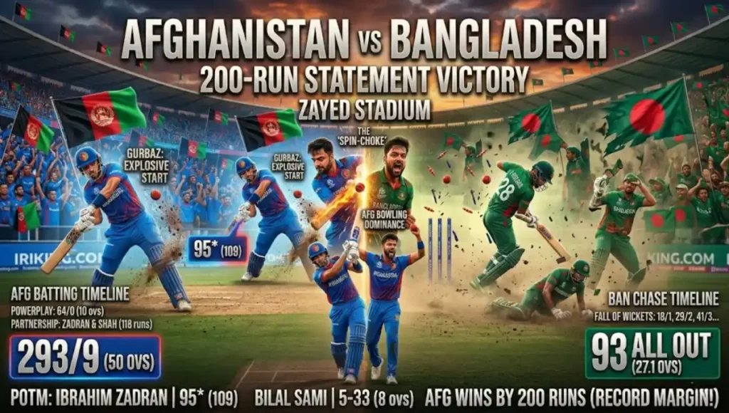 afghanistan national cricket team vs bangladesh national cricket team match scorecard