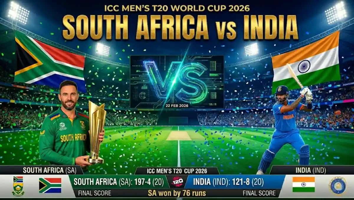 South Africa National Cricket Team vs India National Cricket Team Match Scorecard