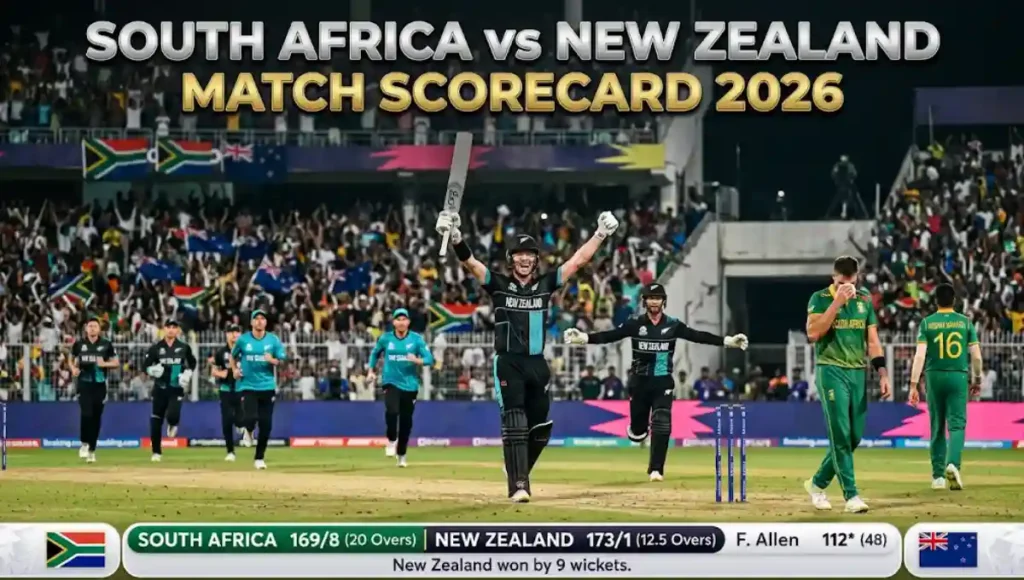 south africa national cricket team vs new zealand national cricket team match scorecard