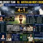 England Cricket Team vs Australian Men's Cricket Team