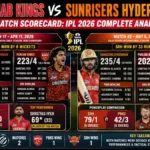 Punjab Kings vs Sunrisers Hyderabad Match Scorecard