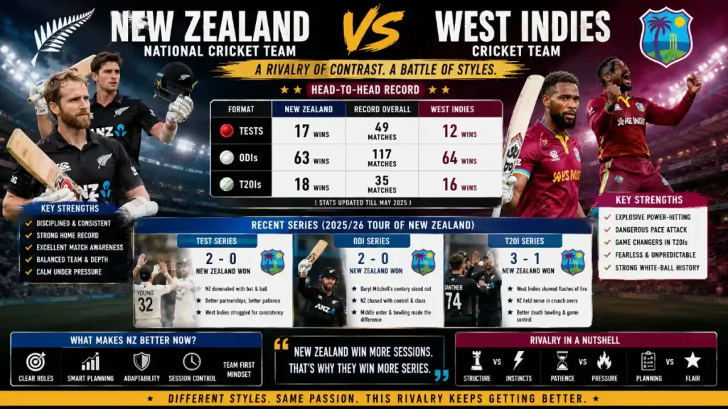 new zealand national cricket team vs west indies cricket team