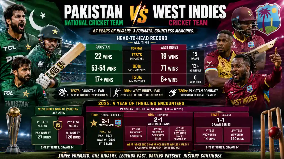 pakistan national cricket team vs west indies cricket team