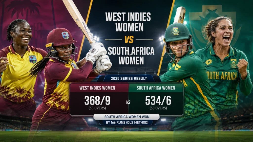West Indies Women vs South Africa Women