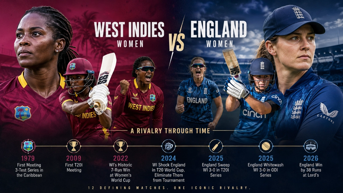 West Indies Women vs England women Timeline