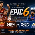 Sunrisers Hyderabad vs Mumbai Indians Match