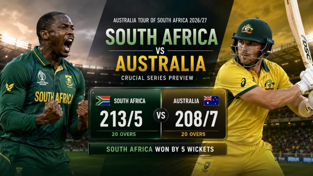 South Africa vs Australia 2026/27
