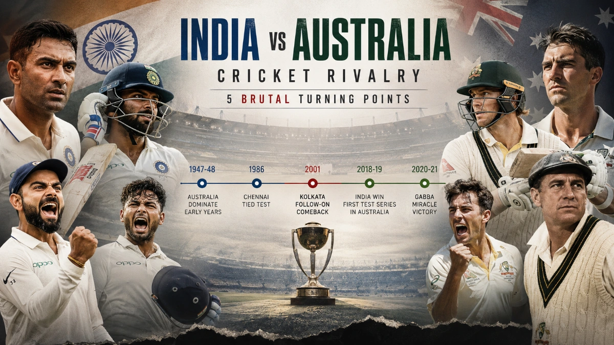 India vs Australia Cricket Rivalry