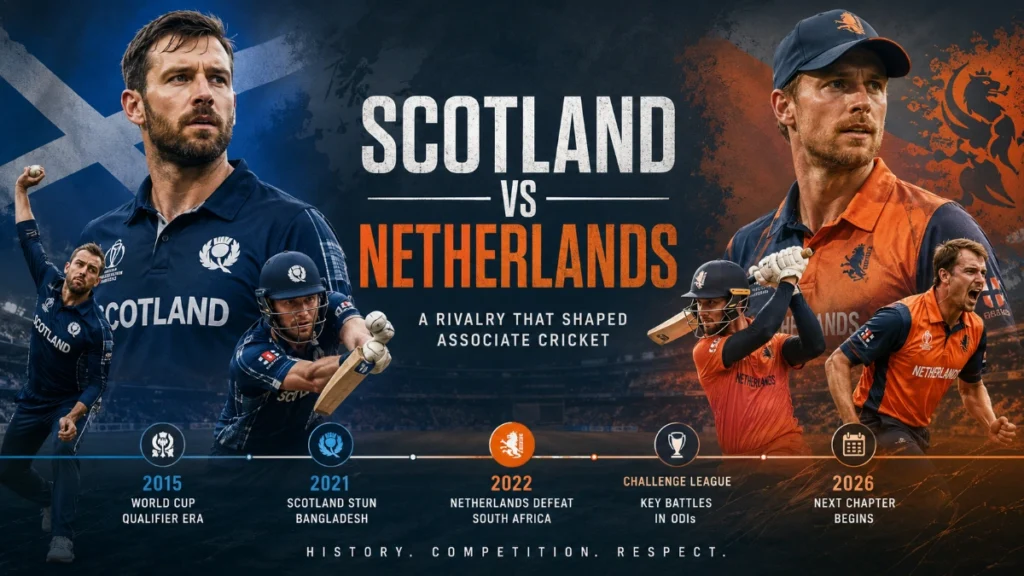 Scotland vs Netherlands National Cricket Team Timeline
