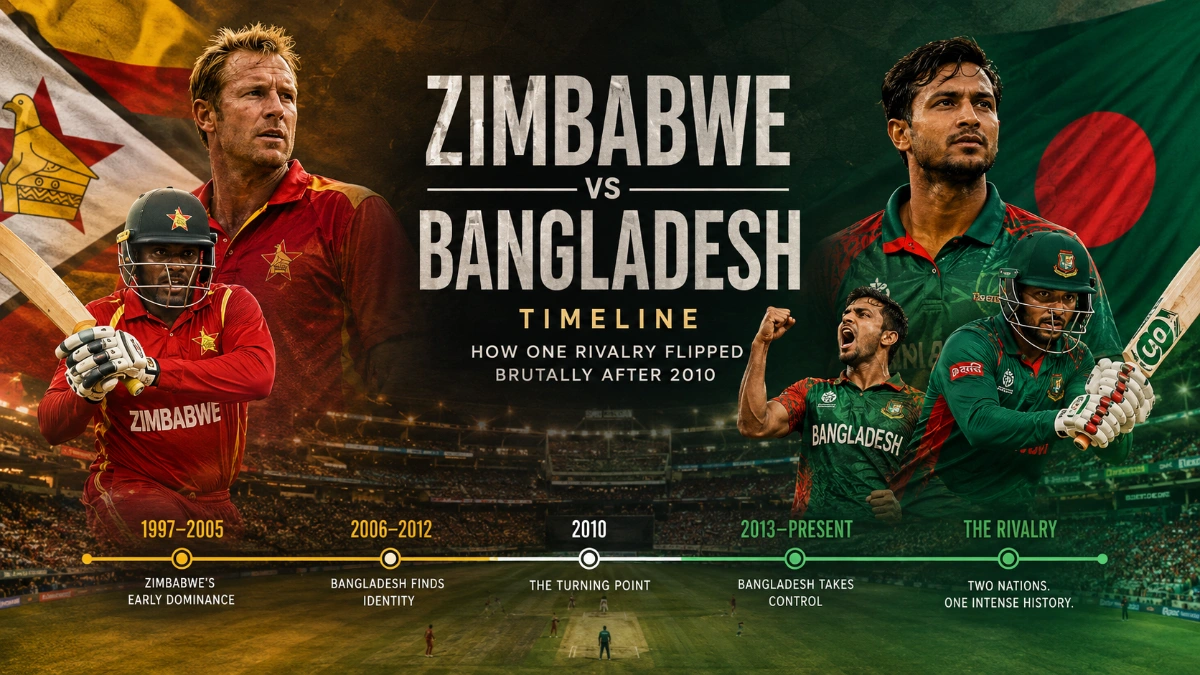 Zimbabwe vs Bangladesh National Cricket Team Timeline