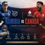 Namibia vs Canada National Cricket Team Timeline