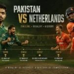 Pakistan vs Netherlands National Cricket Team Timeline