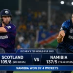 Namibia National Cricket Team vs Scotland Time