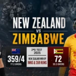 New Zealand vs Zimbabwe Head-to-Head