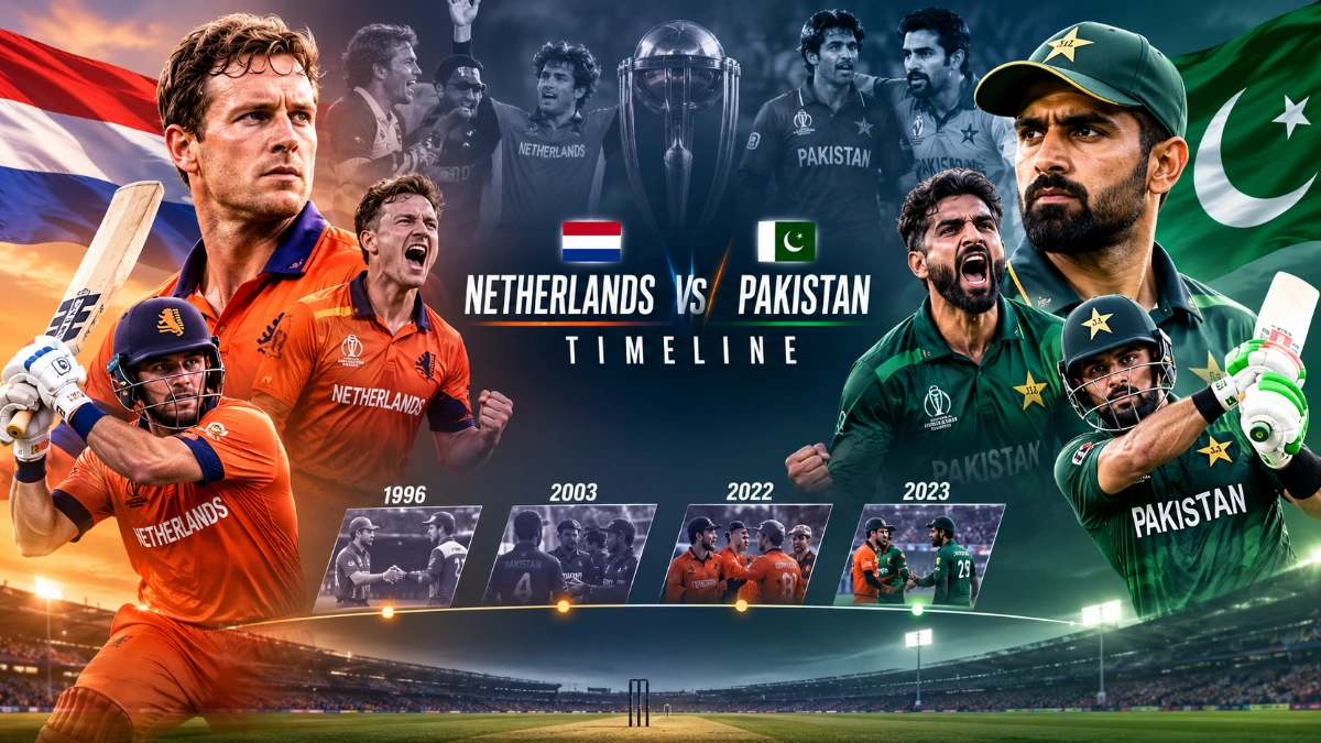 Netherlands vs Pakistan