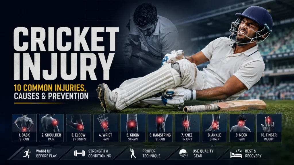 Cricket Injury
