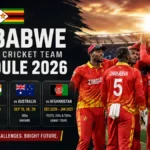 Zimbabwe National Cricket Team Schedule