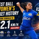 Fastest Ball in Women's Cricket History